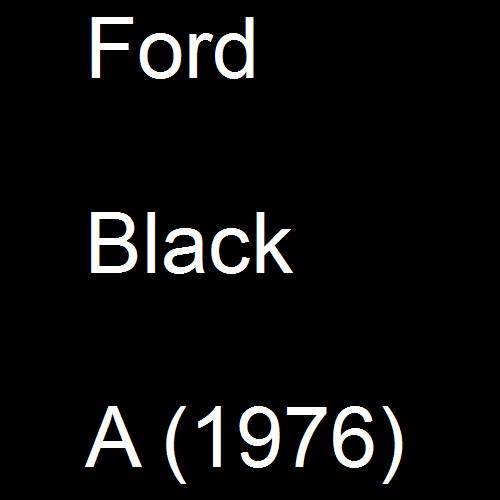 Ford, Black, A (1976).